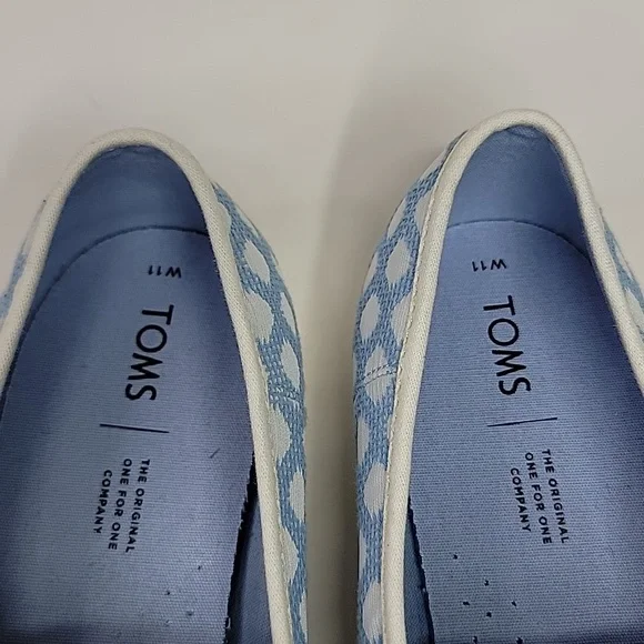 TOMS TOPANGA COLLECTION DIAMOND SIZE 11 BLUE - Picture 15 of 15